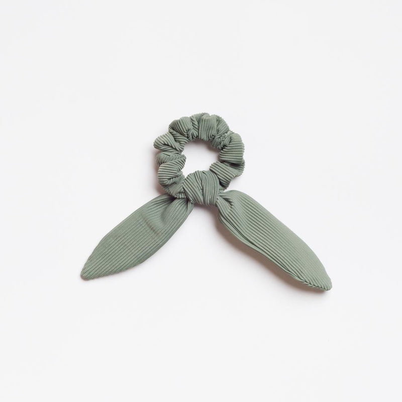 Scrunchie with Tie (Ribbed)