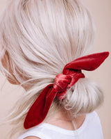 Scrunchie with Tie (Velvet)