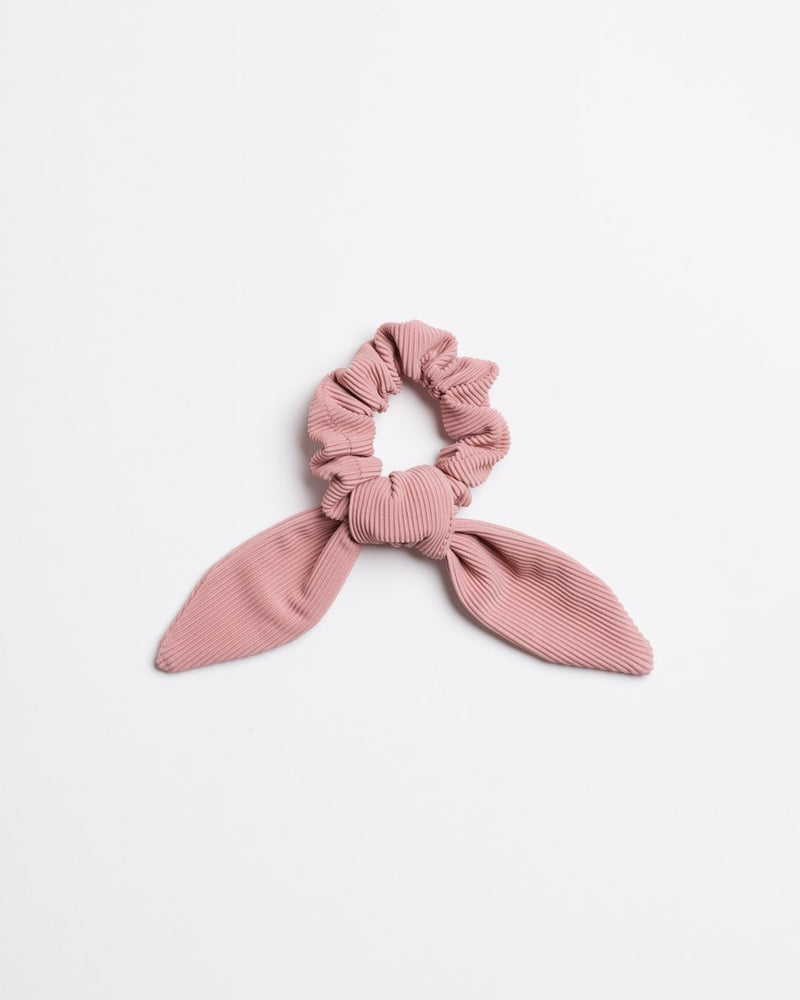 Scrunchie with Tie (Ribbed)